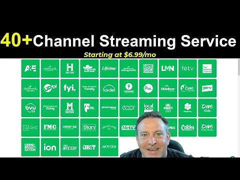 🔴Frndly (pronounced Friendly) TV Streaming Service - 40+ Cable Channels for $6.99/mo