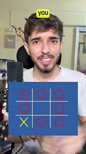 How to Never lose at tic-tac-toc. #mathogenius #tictactoe