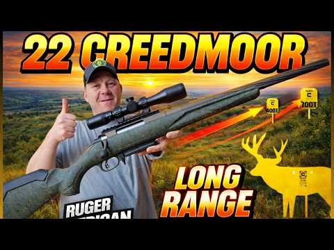 Ruger American 22 Creedmoor - Stretching it Out