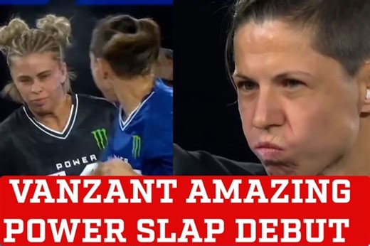 Paige VanZant amazing Power Slap debut