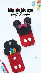 868K views · 8.9K reactions | DIY Minnie Mouse Pouch ✨ #diy #minniemouse #giftideas #pouchbag #craftideas | D.I.Yay | Facebook