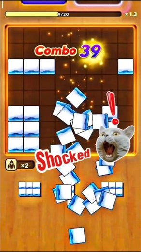 36 COMBO in Block Blast! 😱 Insane Perfect Run🧠! #games #gaming #shorts