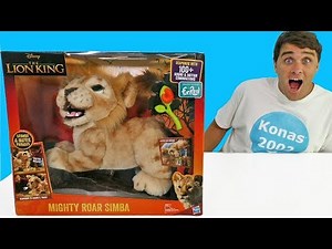 The Lion King Mighty Roar Simba ! || Disney Toy Review || Konas2002