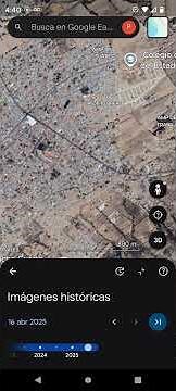 How to View Historical Imagery in the Google Earth App