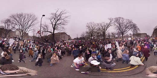 4M views · 7.6K shares | Hear the speeches and walk alongside the demonstrators at the Women’s March on Washington in 360 video. #CNNVR | CNN | Facebook