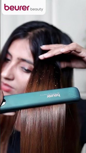 Get ready to shine ✨ with the Beurer HS 50 Ocean Premium Hair Straightener.