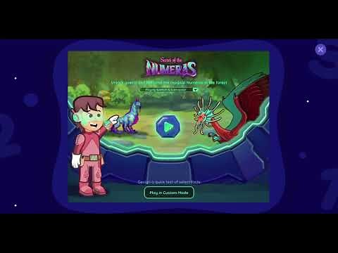 Splash Learn - Curriculum - Kindergarten - Math Facts - Secret of the Numeras