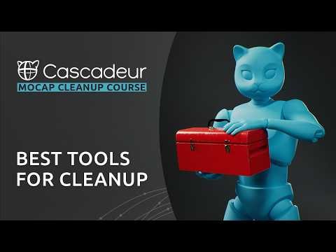 Best Tools for Mocap Cleanup | Mocap Cleanup Course in Cascadeur