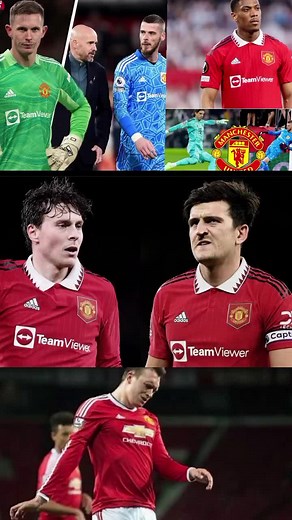 Manchester United Soccer Players and Coach in Action