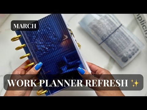 Work Planner Refresh ✨ | HP Mini x Cloth & Paper