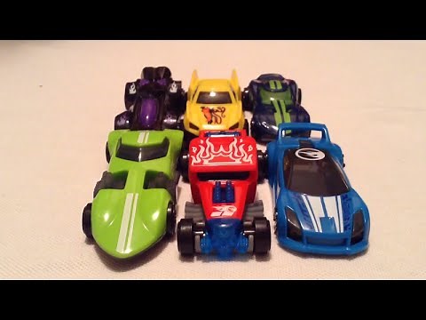 2015 McDonald's Happy Meal Toys - Team Hot Wheels! (Complete Assortment and Mainline Comparison!)