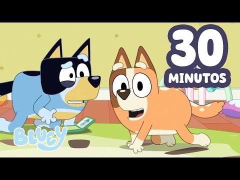 ¡Lo Mejor de Chilli y Bandit! 🧡 💙 | 30 MINUTOS Recopilación de Bluey 🌟 | Bluey Español Canal Oficial