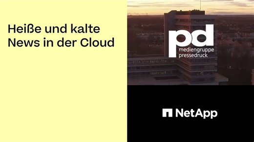 Mediengruppe Pressedruck ist mit der Cloud am Puls der Zeit | NetApp Video