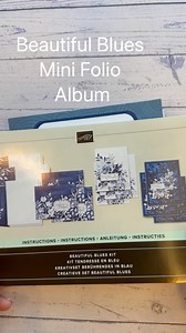 110 reactions · 18 shares | Craft along with me and make this Beautiful Blues Mini Folio Album! We will be using the Beautiful Blues Kit and Kintsugi Inspirations paper! Visit my blog to read more and register for this fabulous class! #beautifulblueskit #kintsugiinspirationsdsp #minialbum #minifolioalbum #vernamullen #stampinnotes #meadowviewstamper #stampinup | StampinNotes | Facebook