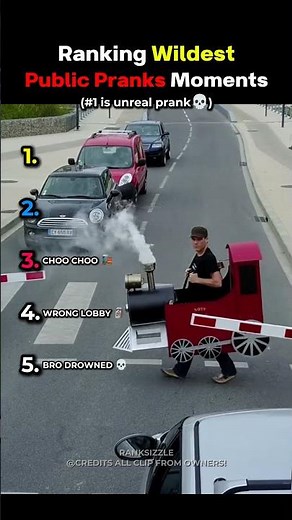 Ranking The WILDEST Public Pranks 💀