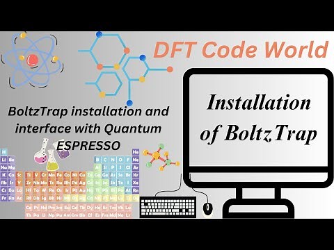 BoltzTrap Installation and Interface with Quantum ESPRESSO
