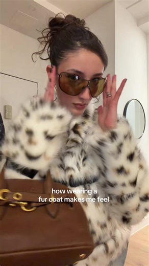 How a Faux Fur Coat Enhances My Confidence
