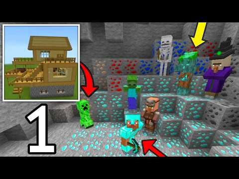 Craft Box Game Tree Survival Part 1 | Ruined Portal & Zombie Village Gameplay 2026