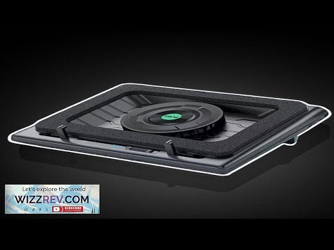 High Performance Laptop Cooling Pad with Adjustable Fan Stand Ideal for Gaming