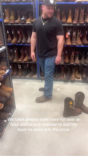 “It’s not funny it’s gone” 😭 #fyp @BootBarnOG @Bootbarn.USA | Boot Barn