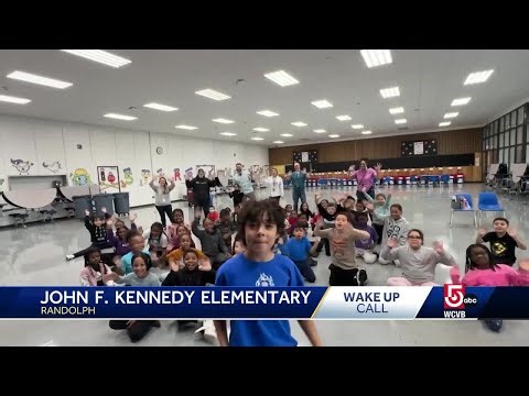 Wake Up Call from John F. Kennedy Elementary School in Randolph