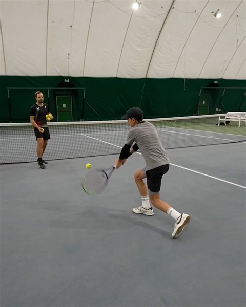 Two-handed backhand mechanics 🔥🎾 | Patrick Mouratoglou
