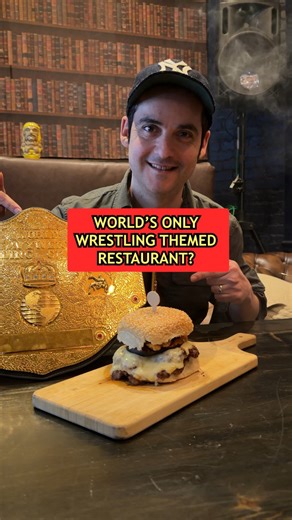 Wrestling Restaurant @squaredcirclecafe opening next week in NYC! (check their socials for hours) Address: The Squared Circle Café 271 W 119th St, New York, NY . . . #newyork #nyc #nycfood #wrestling #explorenyc | Here Be Barr