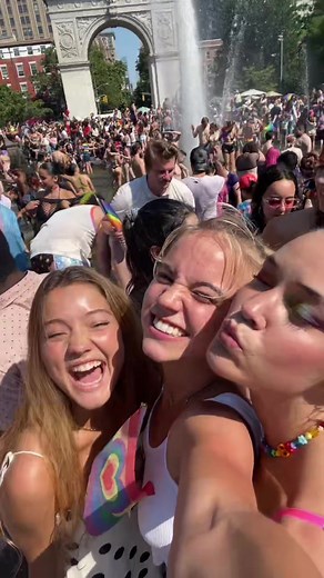 First pride WAS A SUCCESS @olivia:) @ruby snowber 🏳️‍🌈