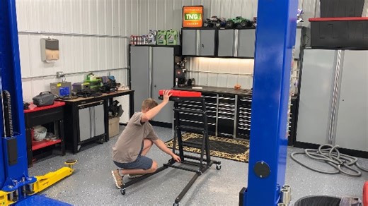 Watch Wrench on the top of your engines with this topside creeper! on Amazon Live