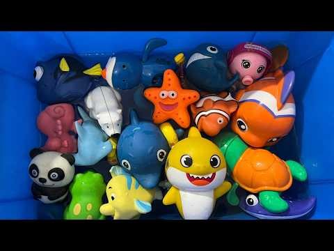 LEARN SEA ANIMAL NAMES WITH COOL TOYS| OCEAN ANIMAL TOYS FOR TODDLERS