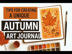 10 Autumn Art Journal Secrets To Boost Your Creativity | Art Journal Ideas for Beginners