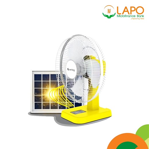 Say goodbye to blackouts and noisy generators. Light up your home 24/7 with clean, reliable solar power financed by the LAPO MfB Green Clean Energy Loan – pay small‑small while your lights stay on. Walk into any LAPO MfB branch near you or call 08139840230 to get started today. #GreenEnergy #CleanEnergyLoan #SolarPower #GoSolar #LAPOMfB #SustainableLiving #NoMoreBlackouts #ImprovingLives | LAPO Microfinance Bank
