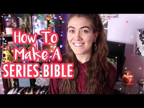 HOW TO CREATE AN AMAZING SERIES BIBLE | outlining, character profiles, worldbuilding, and more!
