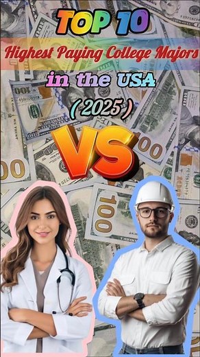 Top 10 Highest Paying College Majors In The USA (2025)!