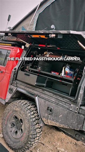 The world’s first for a reason. 🌍🏆 When we set out to build the Flatbed Passthrough Canopy Camper, we wanted more than just a tent—we wanted a revolution for the DirtBox Flatbed System. Most people called the idea “too complex.” We call it pure innovation. 🛠️ It’s the best of both worlds: the raw utility of a flatbed and the comfort of a camper that drops on in minutes. 📺 Want to see how the world’s first came to life? We just dropped a deep dive into the engineering and setup on our @dirtbo
