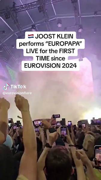 Joost Klein Performing “Europapa” Live Since Eurovision 2024