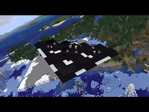 How to Build a Minecraft Bomber Air Craft (Buildable in Survival) (Full Guide)