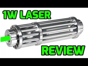 1W 532nm Green Burning Laser Pointer Review