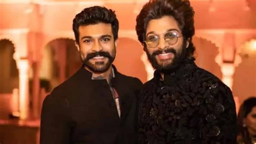 Allu Arjun is 'touched' as Ram Charan sends him flowers after National Award win