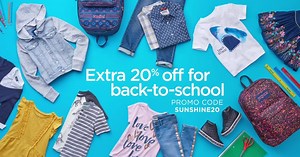 Top styles for kids made budget-friendly for you! Save 20% online with SUNSHINE20 till 7/31. | Kohl's