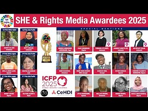 SHE & Rights Media Awards Ceremony 2025 at International Conference on Family Planning #ICFP2025