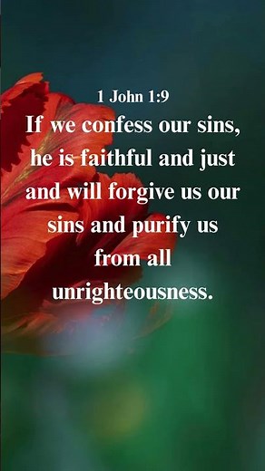 “The Power of Confession and Forgiveness | 1 John 1:9 Life-Changing Bible Verse”