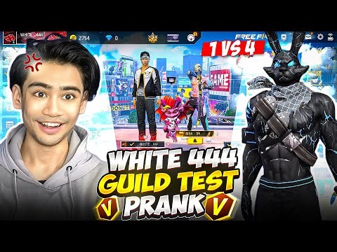 WHITE 444 GUILD TEST PRANK ON STREAMER || THE STAR