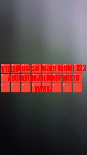 VTECH alphabet tablet 1992
