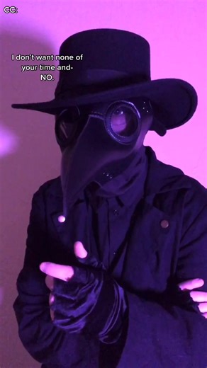 Plague Doctor Cosplay: A Take on Thailand Song Lyrics