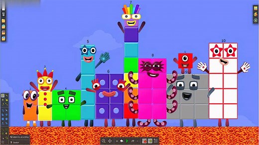 数字方块：如何快速的造出可爱的数字方块