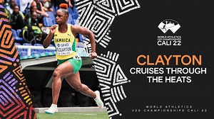 17K views · 355 reactions | Cruising to the semis ✌️ Tina Clayton  takes an easy 100m heat victory in 11.38 and advances. #WorldAthleticsU20 | World Athletics | Facebook