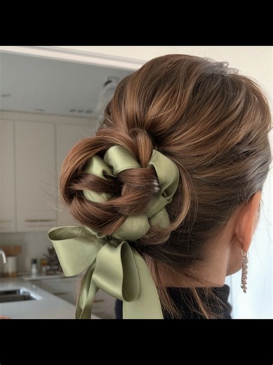 #bun #hairstyle #healthyhair #relatable #fyp @breanasmth | Bun Hairstyle