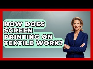 How Does Screen Printing On Textile Work? - Art Across Cultures