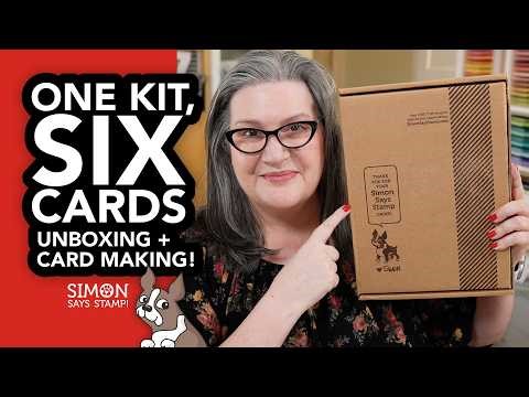 Simon Says Stamp Card Kit | 6 Card Tutorial